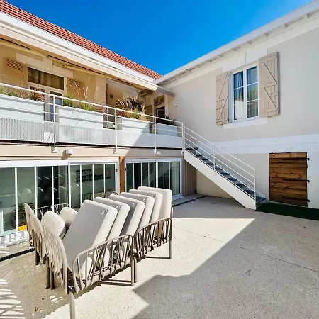 Neuve8-10pers 5'pied Plage Parking Aiguillon Villa Arcachon